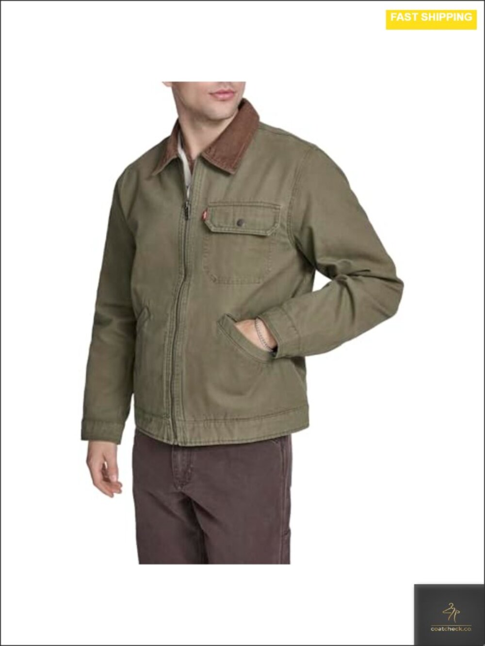 Levi's Men's Workwear Depot Jacket Cotton